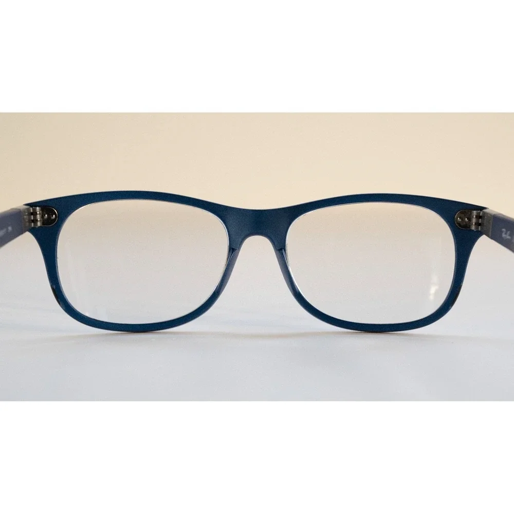 Ray-Ban Glasses Frames LITEFORCE RB4207 6015/8G Navy Blue 55-17 3N Made In Italy